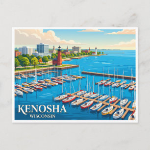 Postal Puerto de Kenosha Wisconsin