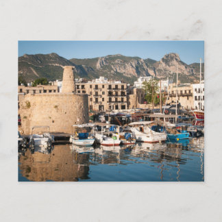 Postal Puerto de Kyrenia, al norte de Chipre