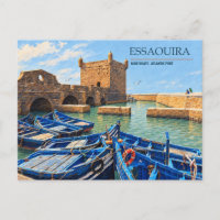 Puerto de los Barcos Azules de Essaouira Foto | Ma