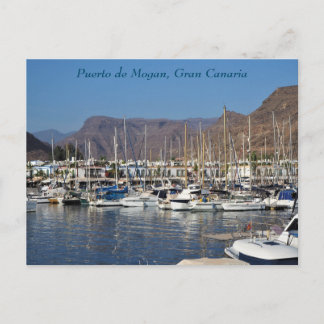 Postal Puerto de Mogan, Gran Canaria, Postcard