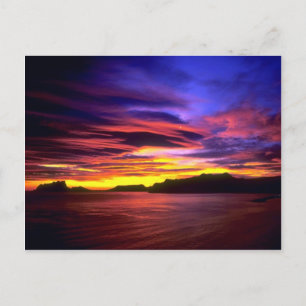 Postal Puerto de Moraira, Costa Blanca, España