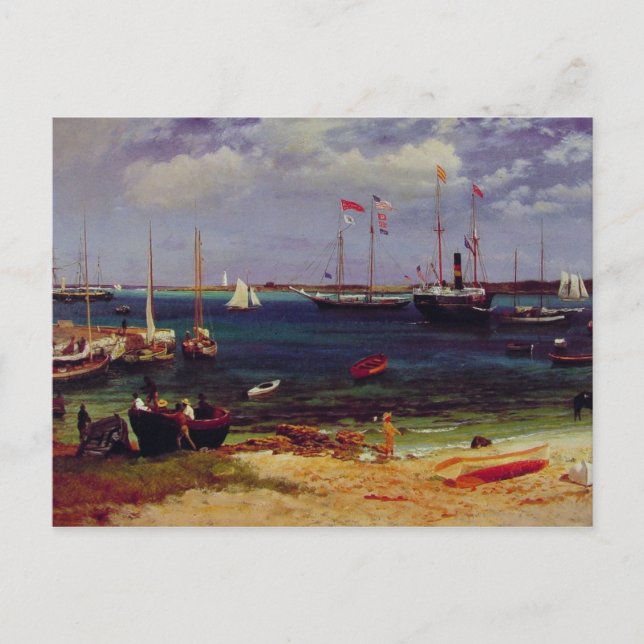 Postal Puerto de Nassau (Anverso)