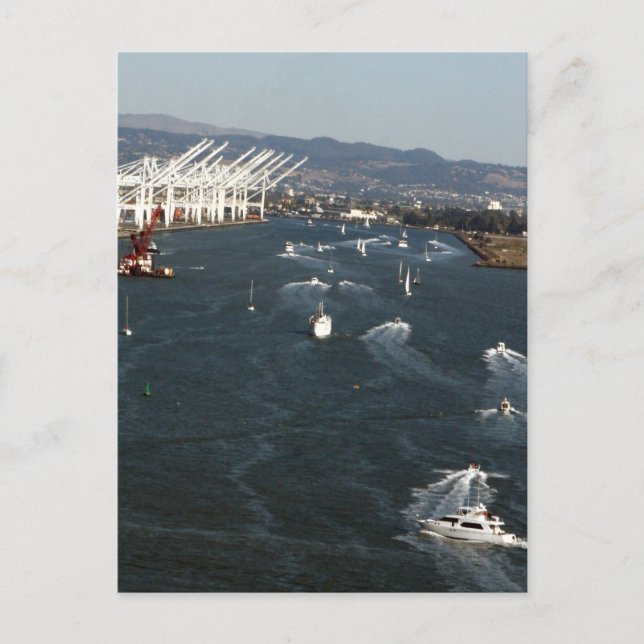 Postal Puerto de Oakland (Anverso)