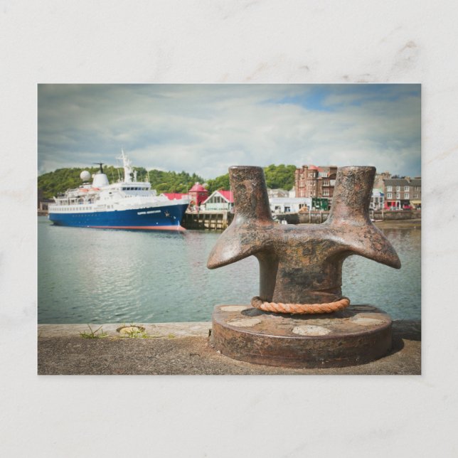 Postal Puerto de Oban (Anverso)