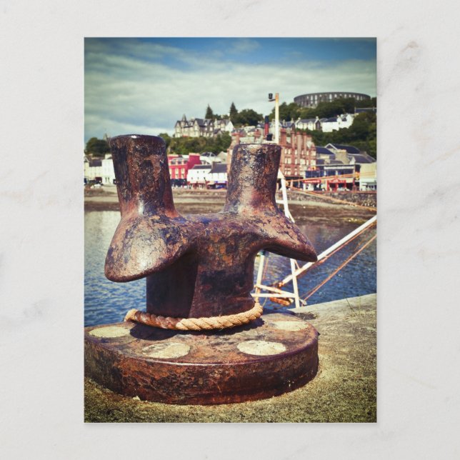 Postal Puerto de Oban (Anverso)