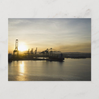 Postal Puerto de Panamá Sunrise