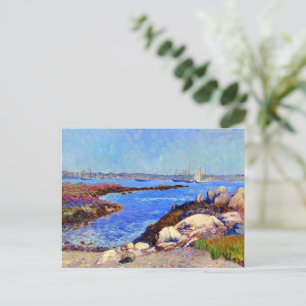 Postal Puerto de Portsmouth, pintura de arte fino de NH,
