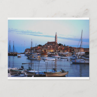 Postal Puerto de Rovinj, Croacia