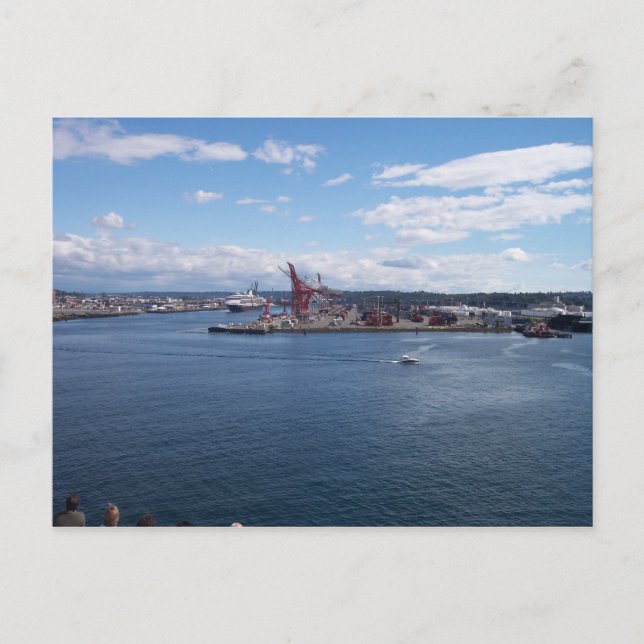 Postal Puerto de Seattle (Anverso)