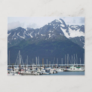 Postal Puerto de Seward en Alaska