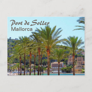 Postal Puerto de Sóller Mallorca