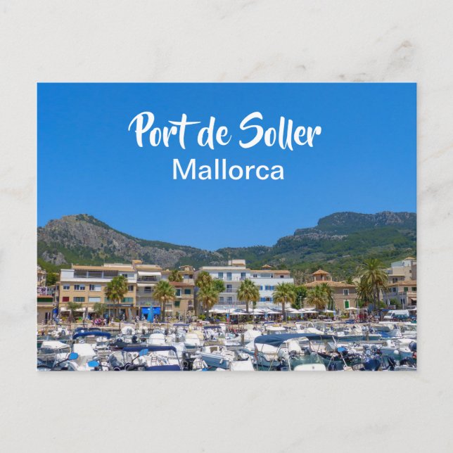 Postal Puerto de Sóller Panorama (Anverso)