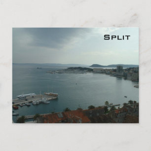 Postal Puerto de Split
