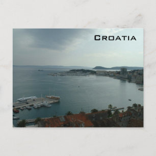 Postal Puerto de Split
