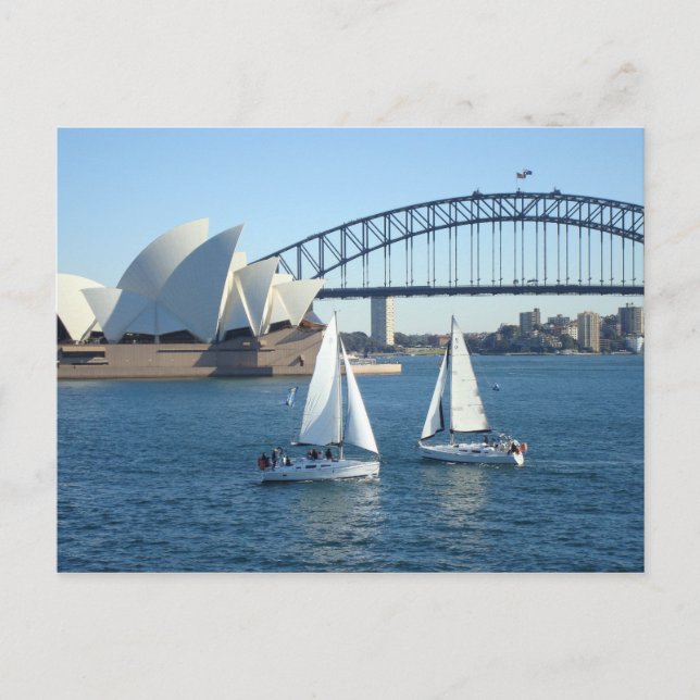 Postal Puerto de Sydney (Anverso)