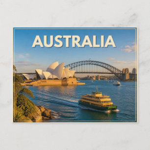 Postal Puerto de Sydney Australia