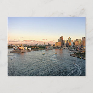 Postal Puerto de Sydney - Australia - Postcard