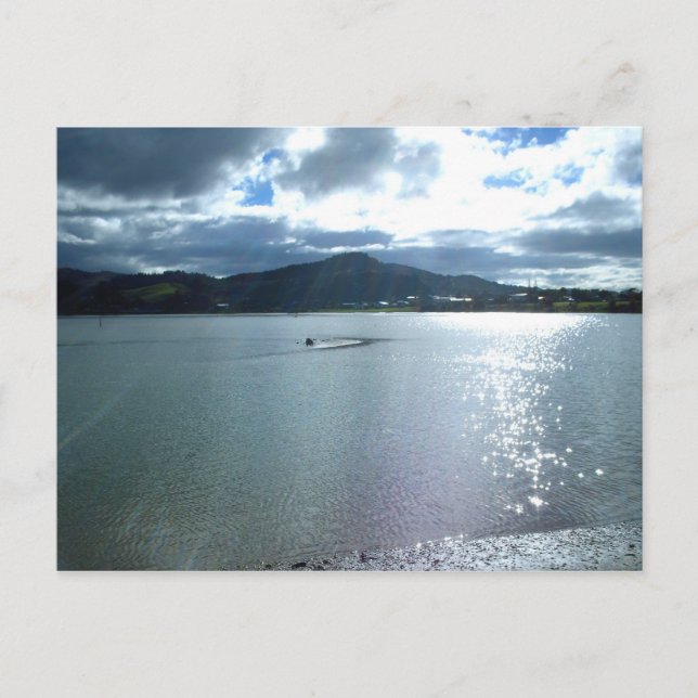 Postal Puerto de Tairua Tarde por la tarde 2010 (Anverso)