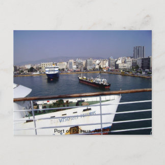 Postal Puerto del Pireo, Atenas