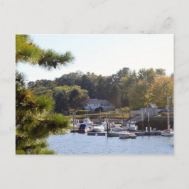 Postal Puerto Deportivo del Barco de Agua Azul de bonito