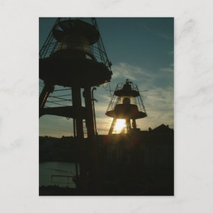 Postal Puerto, Dunkerque, Francia - Postca
