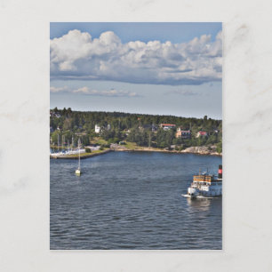 Postal Puerto Estocolmo Suecia