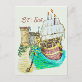 Postal Puerto Galleon