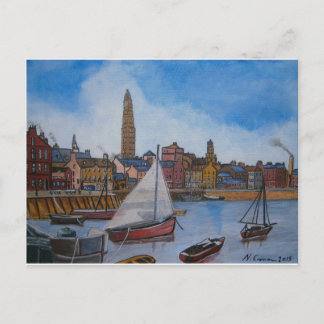 Postal Puerto Greenock antiguo