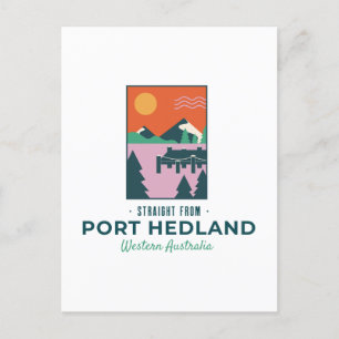 Postal puerto hedland oeste de Australia