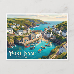 Postal Puerto Isaac Inglaterra
