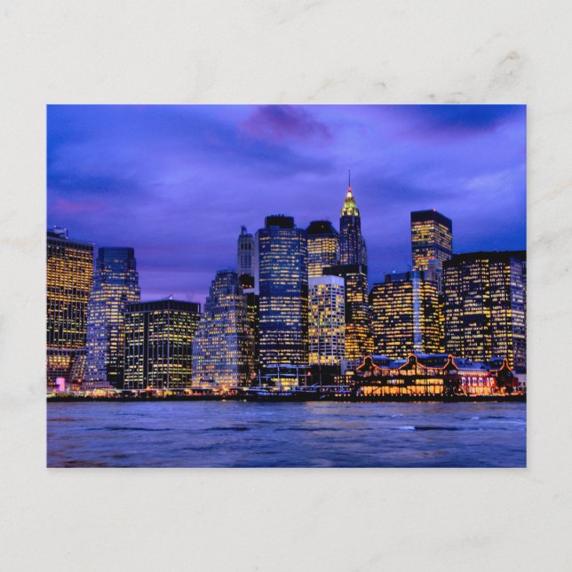 Postal Puerto marítimo de South Street (Anverso)