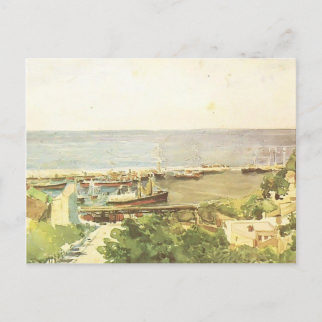 Postal Puerto Mikhail Vrubel-Odessa (Anverso)
