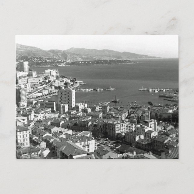 Postal Puerto Montecario Montecario Principado Montecarlo (Anverso)