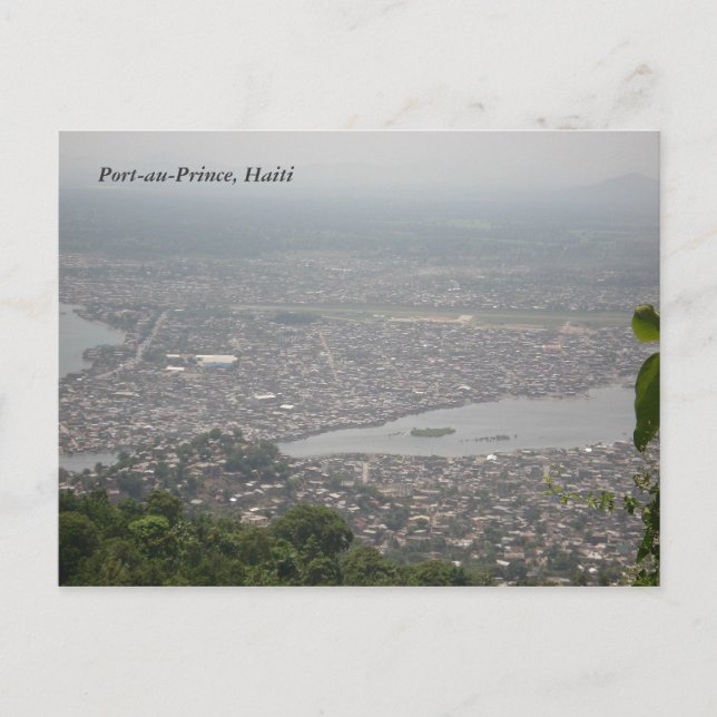 Postal Puerto Príncipe, Haití (Anverso)