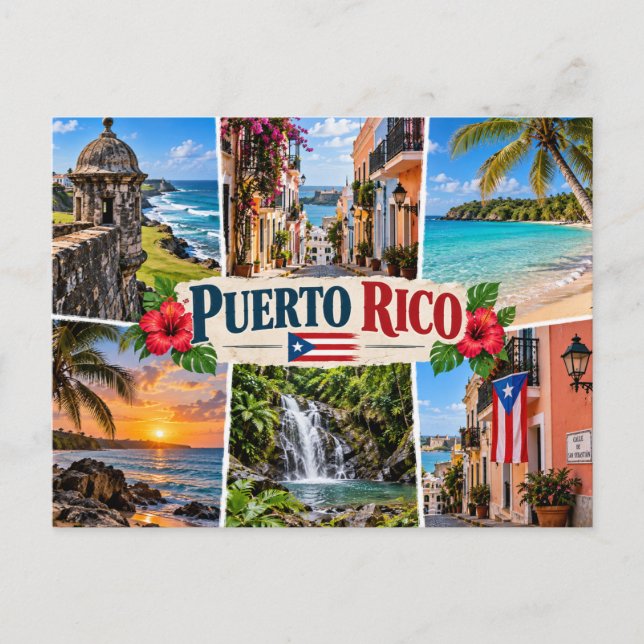 Postal Puerto Rico (Anverso)