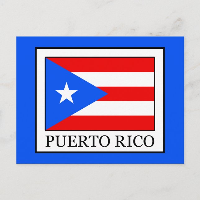 Postal Puerto Rico (Anverso)