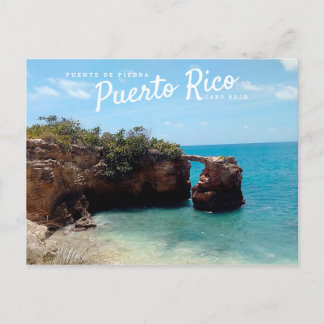 Postal Puerto Rico, Cabo Rojo, Puente de Piedra