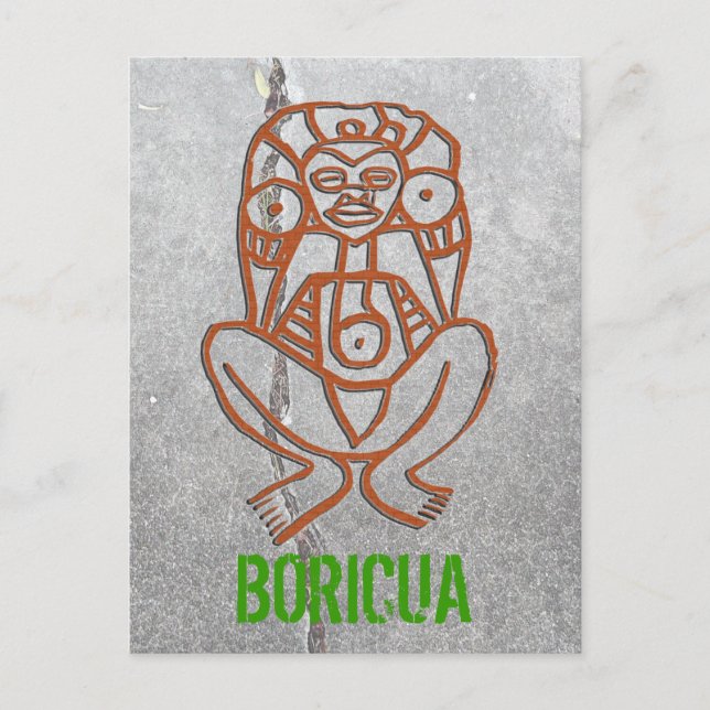 Postal Puerto Rico - Diosa (Anverso)