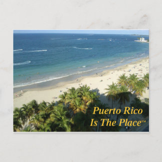 Postal Puerto Rico Es El Lugar