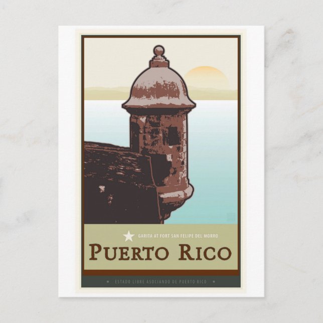 Postal Puerto Rico I (Anverso)