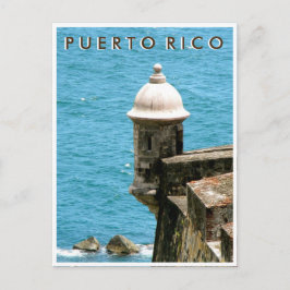 Postal Puerto Rico: La vista al océano El Morro