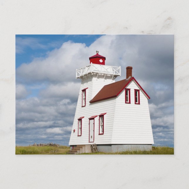 Postal Puerto Rústico, Isla del Príncipe Eduardo. (Anverso)