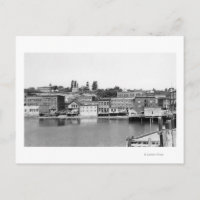 Puerto Townsend, opinión Photograp de la ciudad de