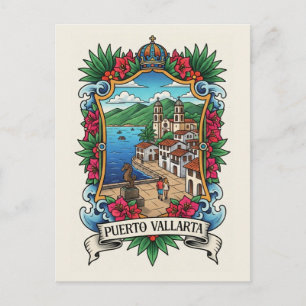 Postal Puerto Vallarta México Viajes