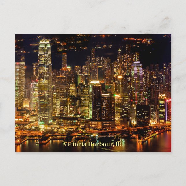 Postal Puerto Victoria, Columbia Británica (Anverso)