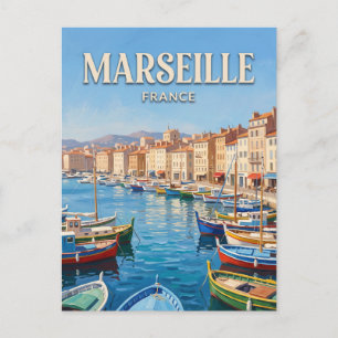 Postal Puerto Vieux Marsella Francia