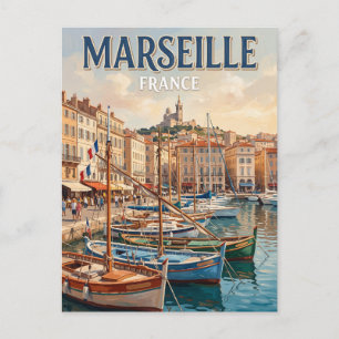 Postal Puerto Vieux Marsella Francia