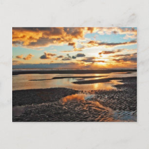 Postal puesta de sol