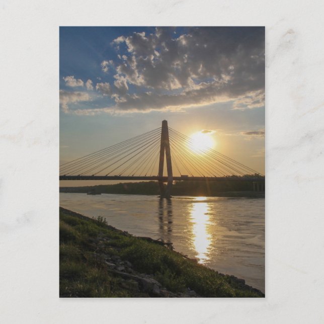 Postal puesta de sol (Anverso)