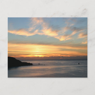 Postal puesta de sol